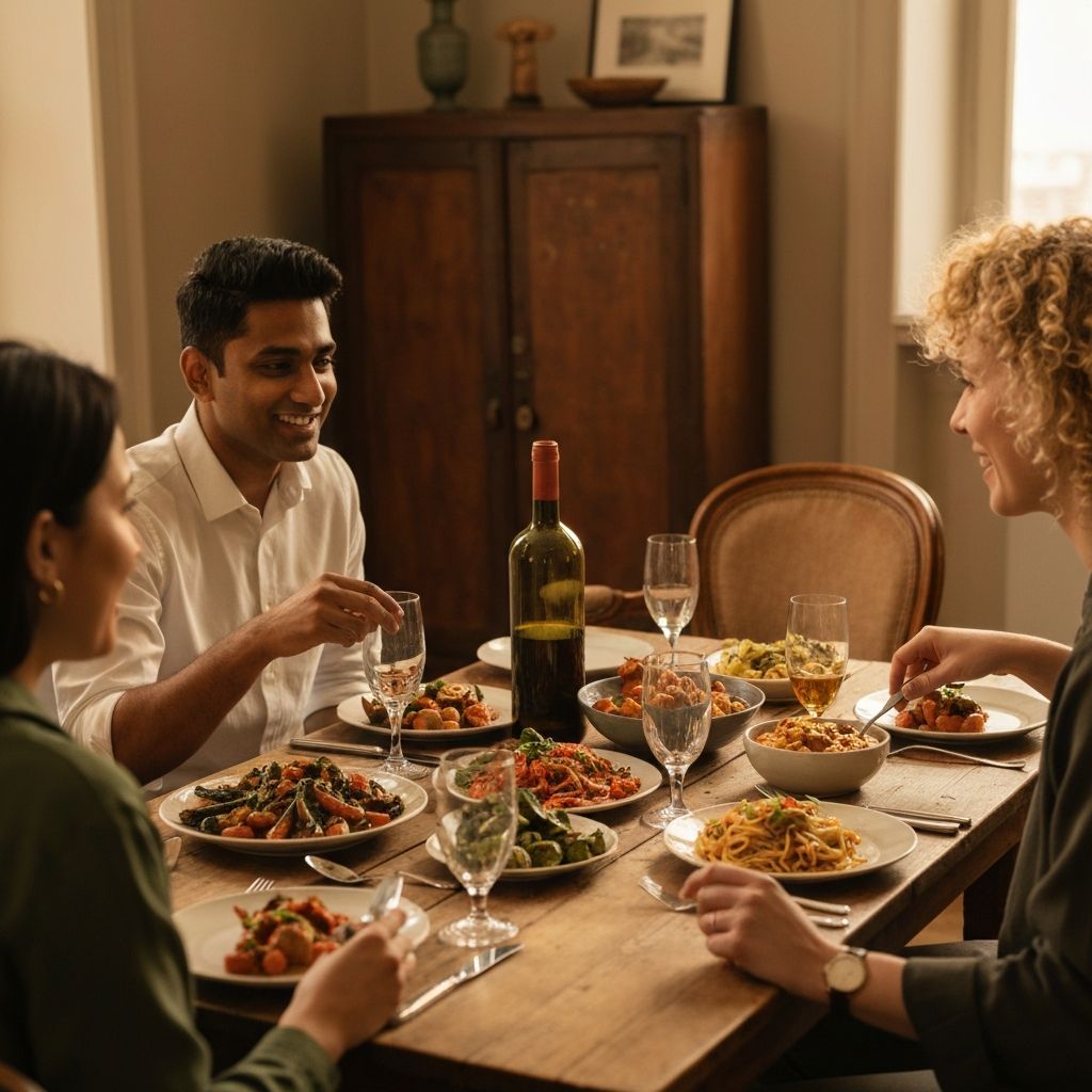 Social gathering setting